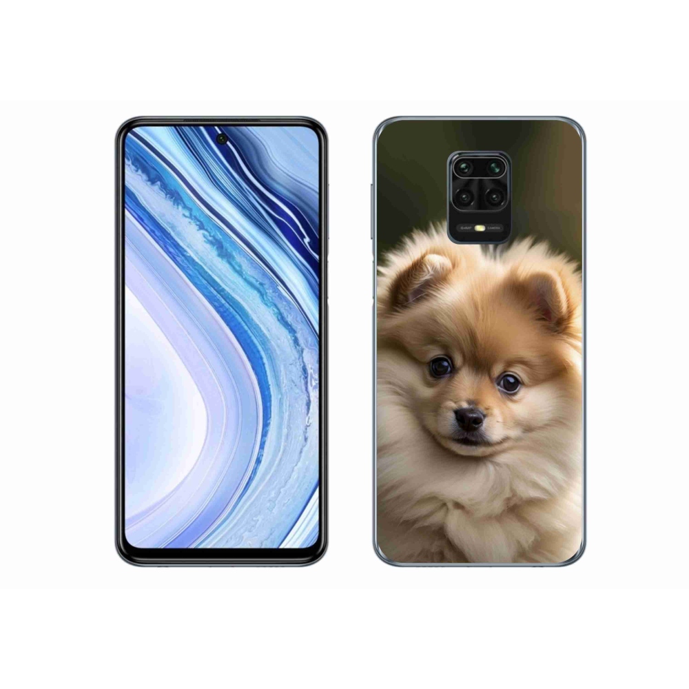 Gél borítás mmCase a Xiaomi Redmi Note 9 Pro-hoz - aranyos pomerániai 2