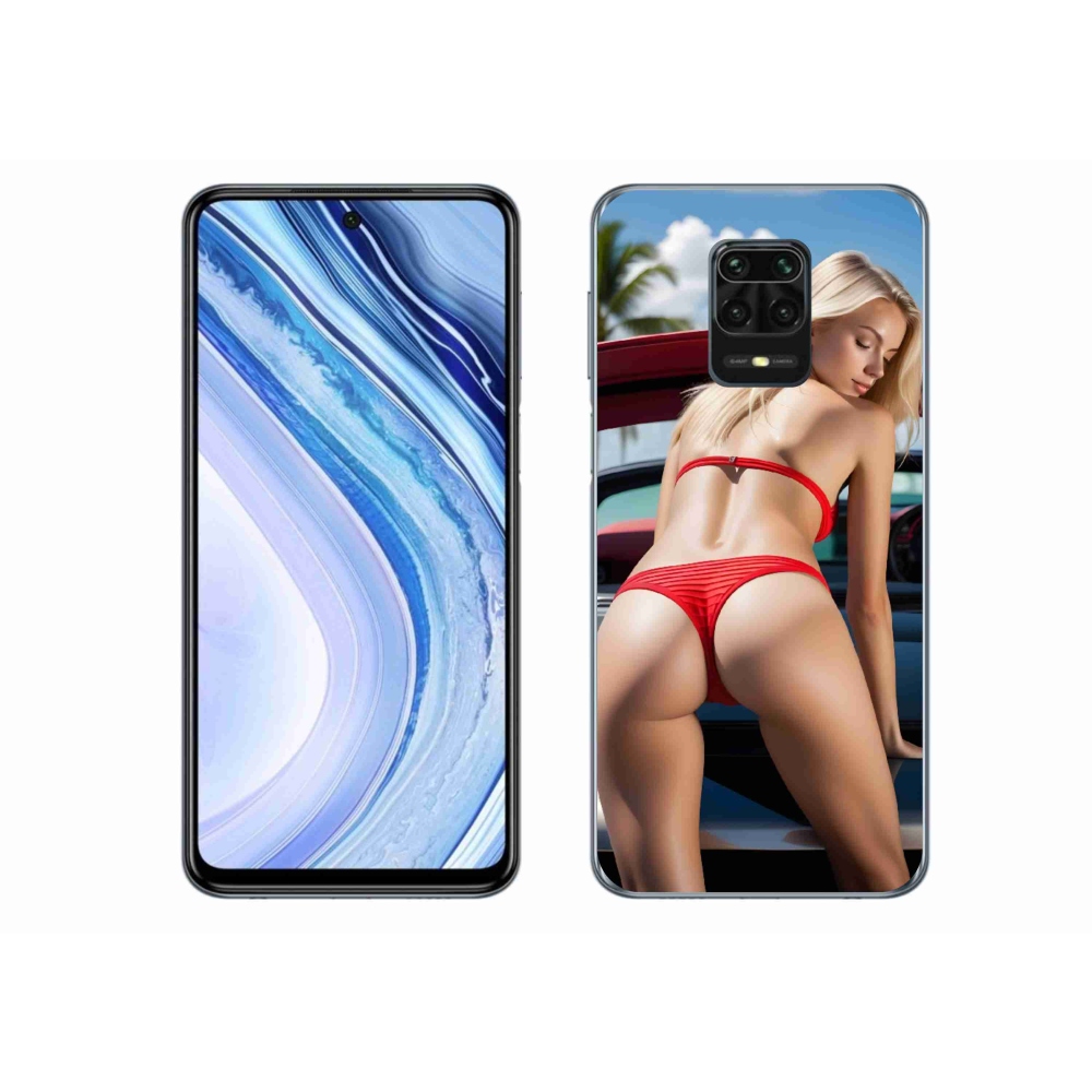 Gél borítás mmCase a Xiaomi Redmi Note 9 Pro-hoz - szexi nő 2