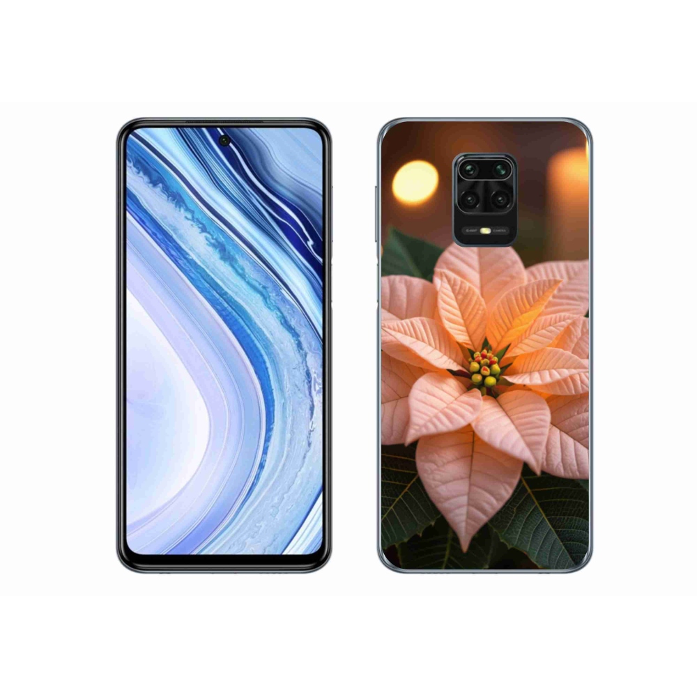 Gél borítás mmCase a Xiaomi Redmi Note 9 Pro számára - Karácsonyi csillag