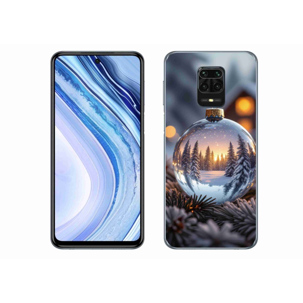 Gél borítás mmCase a Xiaomi Redmi Note 9 Pro számára - karácsonyi dekoráció