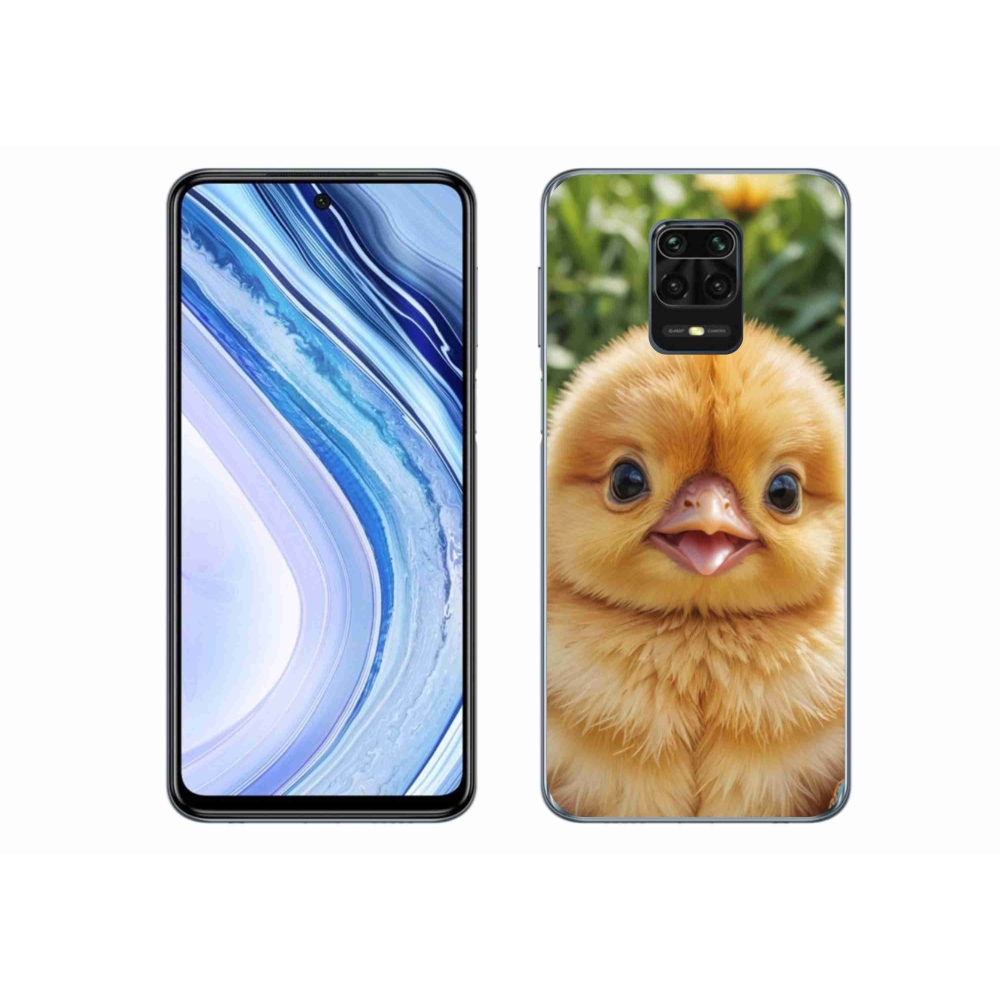 Gél borítás mmCase a Xiaomi Redmi Note 9 Pro számára - boldog csaj