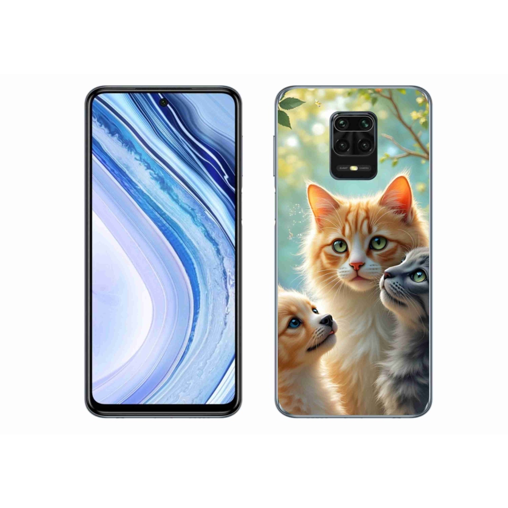 Gél borítás mmCase a Xiaomi Redmi Note 9 Pro-hoz - állatbarátság 2