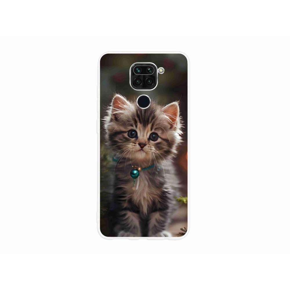Gél borító mmCase a Xiaomi Redmi Note 9-hez - aranyos cica 11