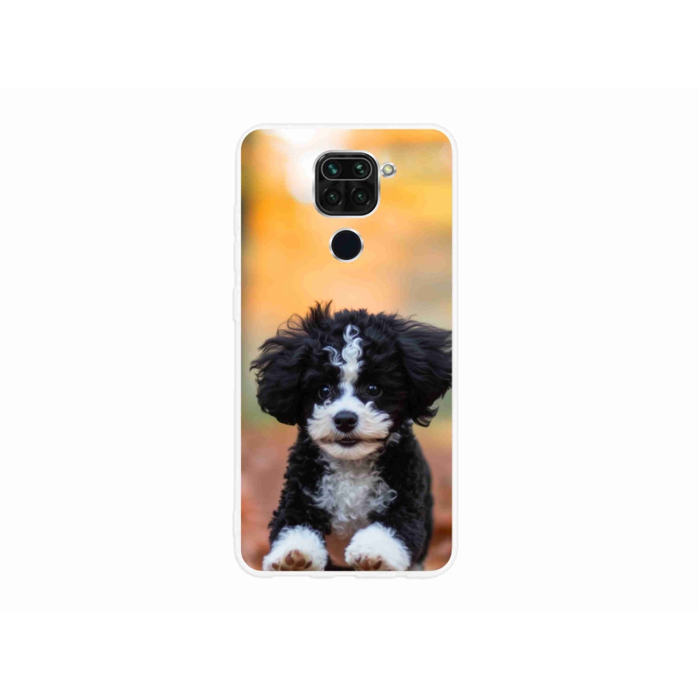 Gél borítás mmCase a Xiaomi Redmi Note 9-hez - aranyos kiskutya 2