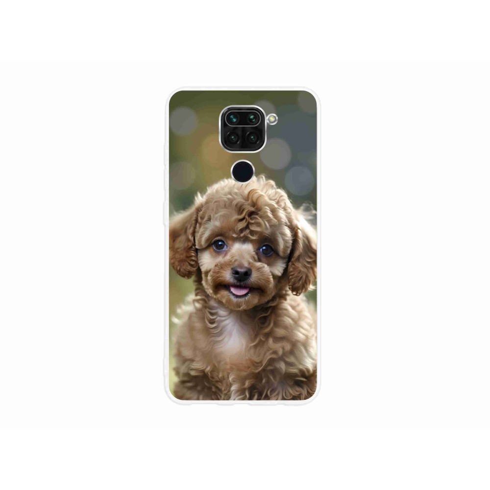 Gél borítás mmCase a Xiaomi Redmi Note 9-hez - aranyos uszkár