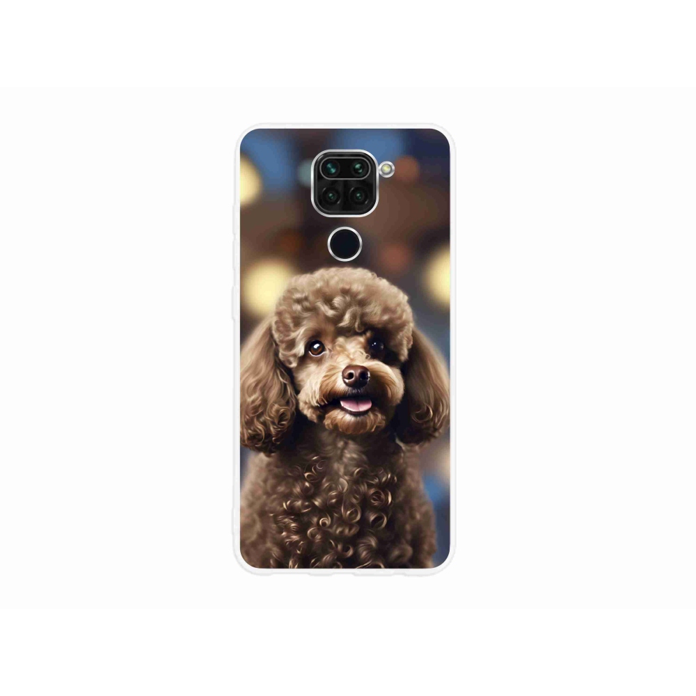 Gél borítás mmCase a Xiaomi Redmi Note 9-hez - aranyos uszkár