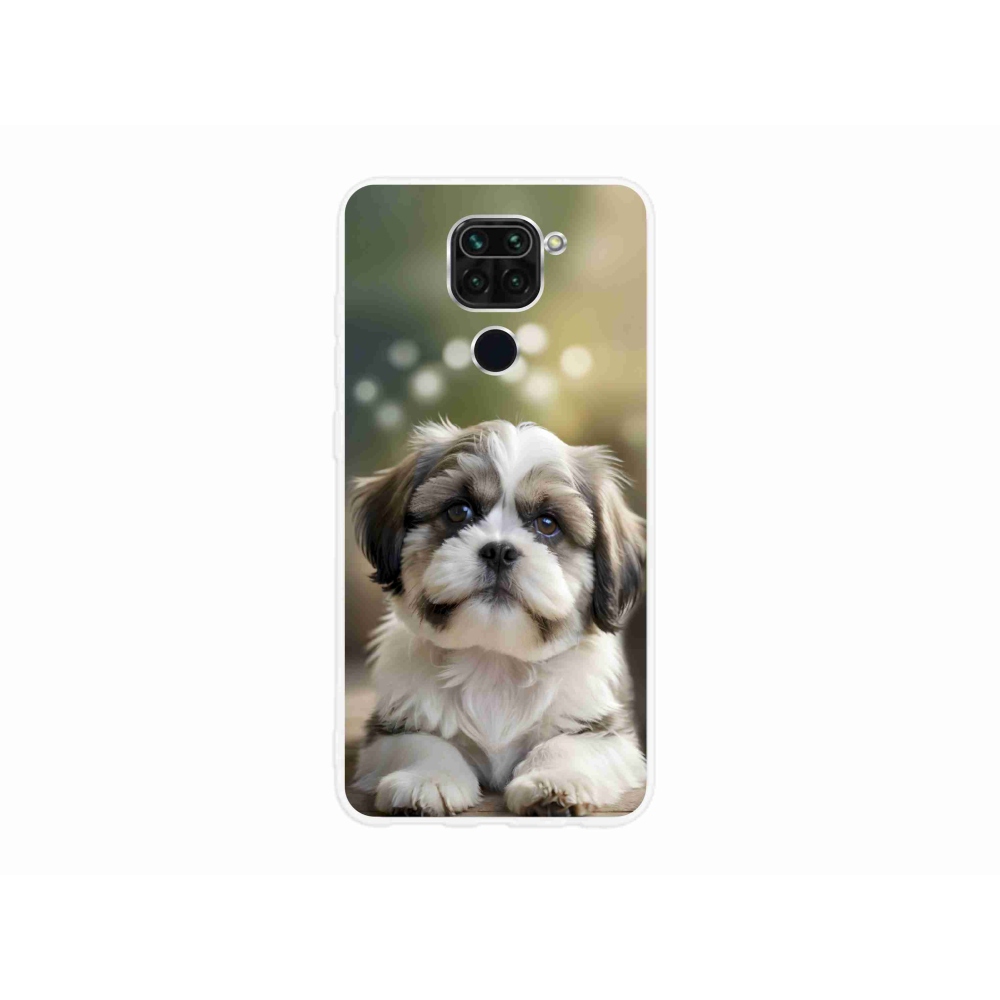 Gél borítás mmCase a Xiaomi Redmi Note 9-hez - aranyos shih-tzu