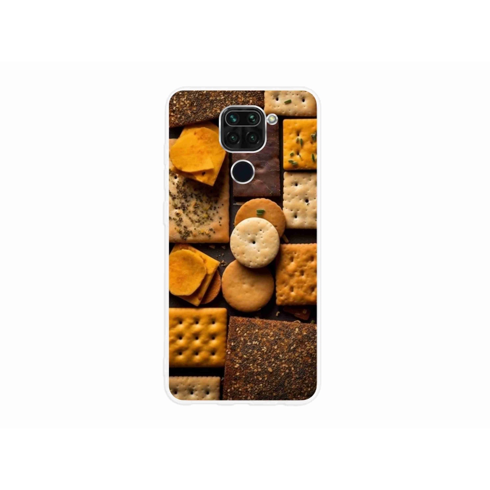Gél borító mmCase a Xiaomi Redmi Note 9-hez - kekszek