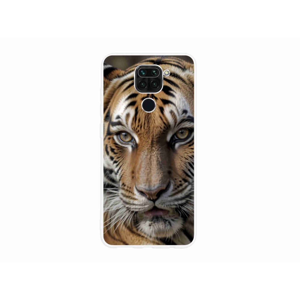 Gél borítás mmCase a Xiaomi Redmi Note 9-hez - tigris nézet