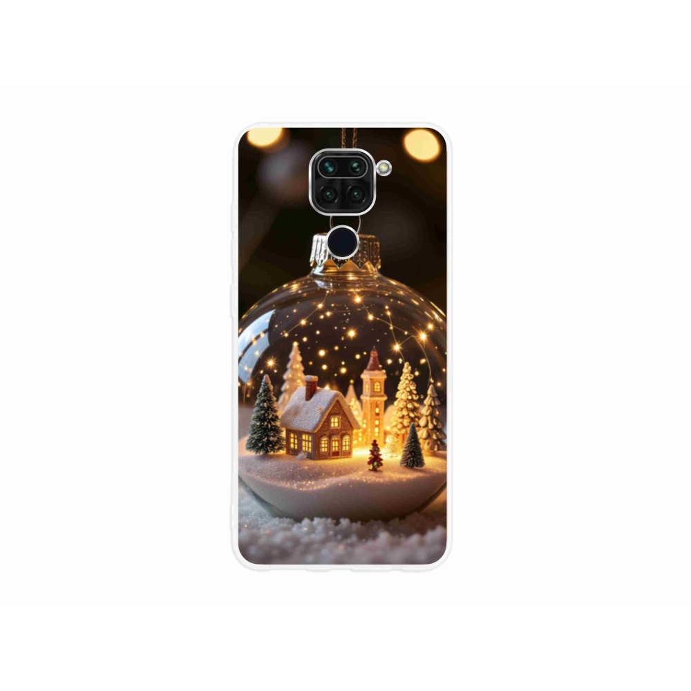 Gél borítás mmCase a Xiaomi Redmi Note 9-hez - Karácsonyi gömb 3