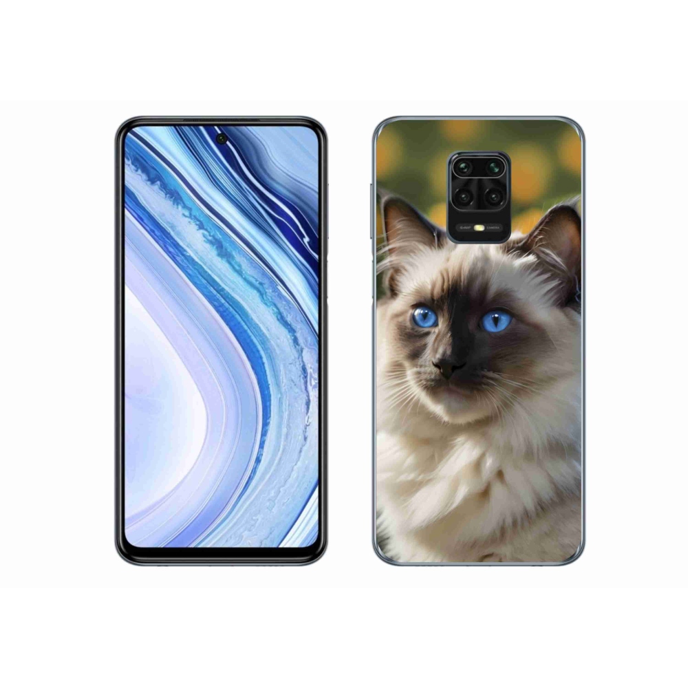 Gél borítás mmCase a Xiaomi Redmi Note 9S-hez - fehér rongybaba