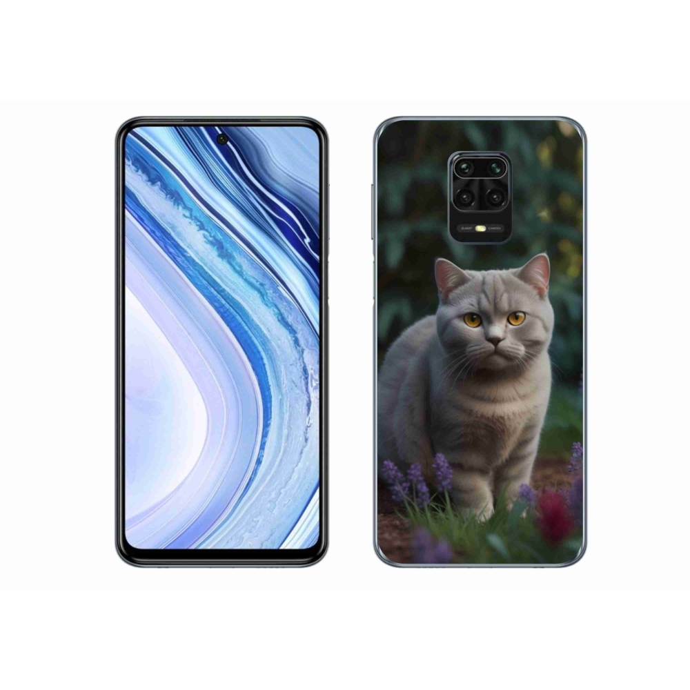 Gél borítás mmCase a Xiaomi Redmi Note 9S-hez - brit macska