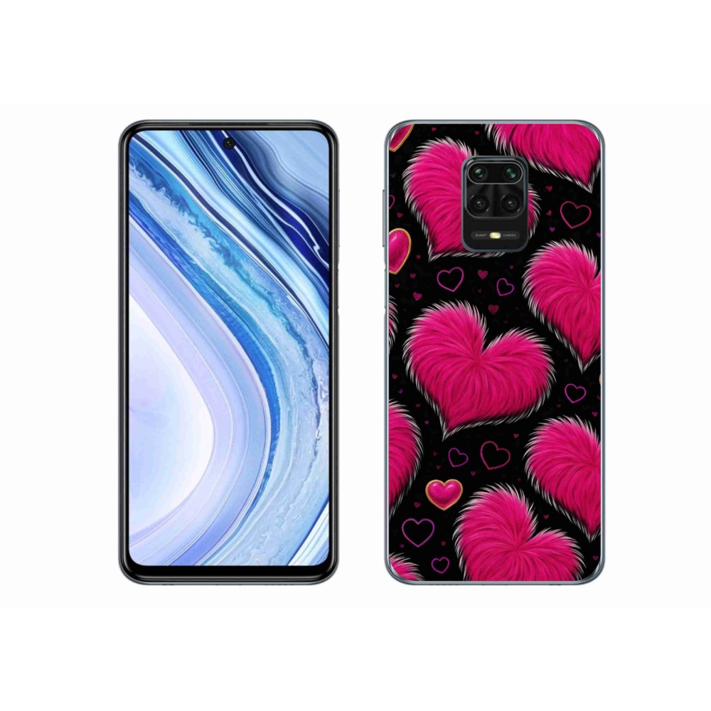 Gél borító mmCase a Xiaomi Redmi Note 9S-hez - puha szív