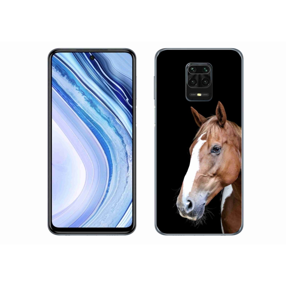 Gél borítás mmCase a Xiaomi Redmi Note 9S-hez - barna ló 3