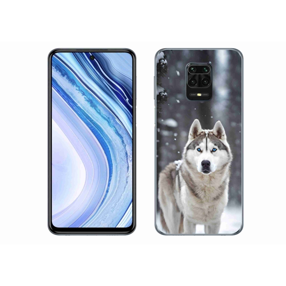 Gél borítás mmCase a Xiaomi Redmi Note 9S-hez - husky 2
