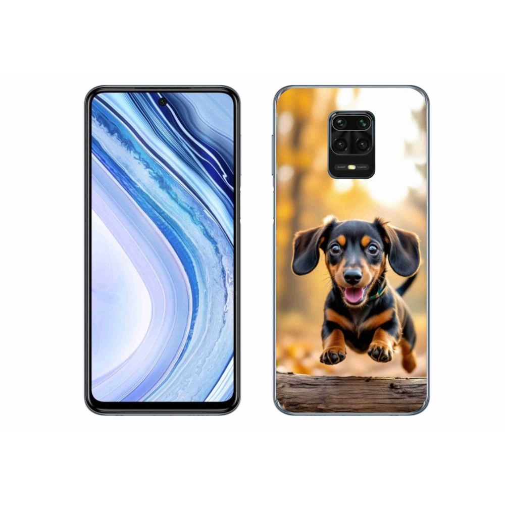 Gél borítás mmCase a Xiaomi Redmi Note 9S-hez - borz 2