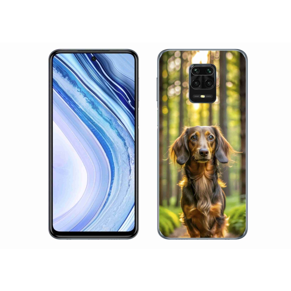 Gél borító mmCase a Xiaomi Redmi Note 9S-hez - tacskó 4