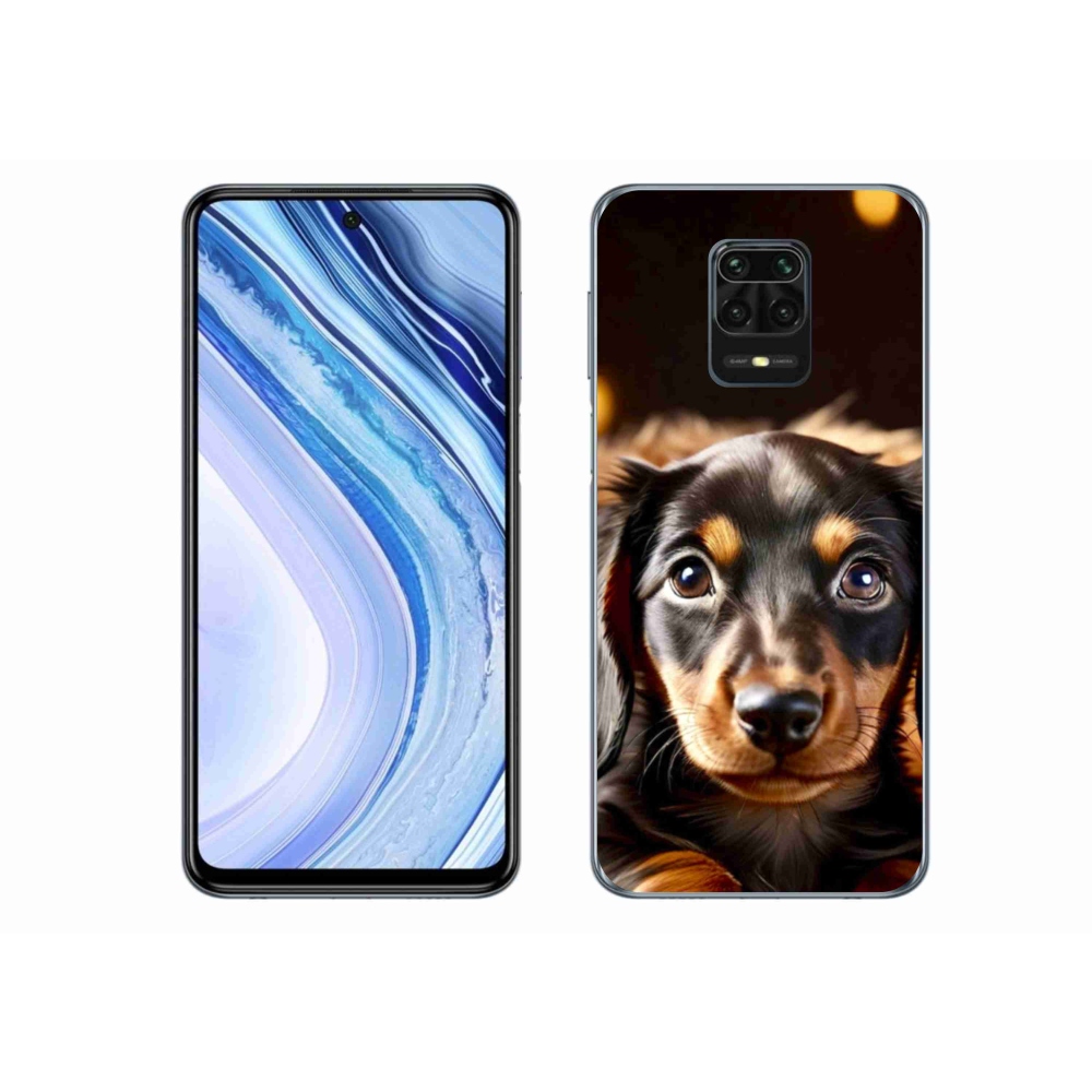 Gél borítás mmCase a Xiaomi Redmi Note 9S-hez - tacskó