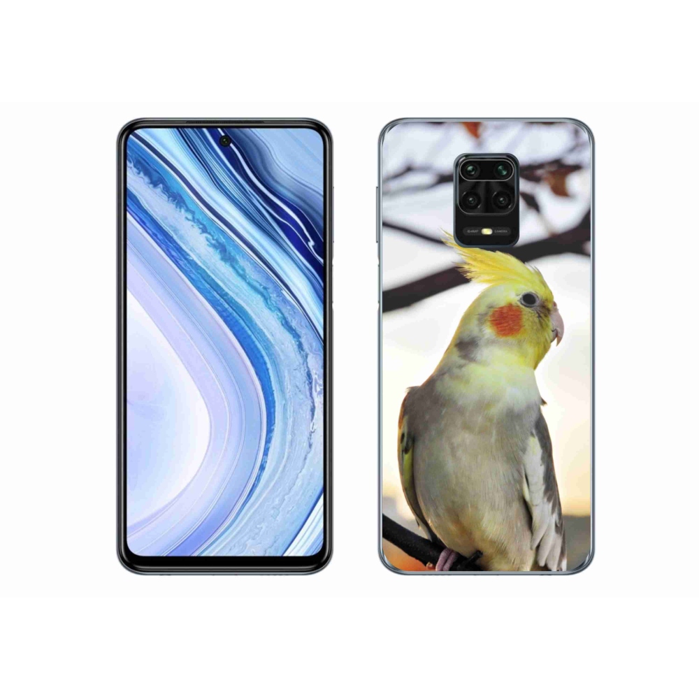 Gél borítás mmCase a Xiaomi Redmi Note 9S-hez - papagáj korela