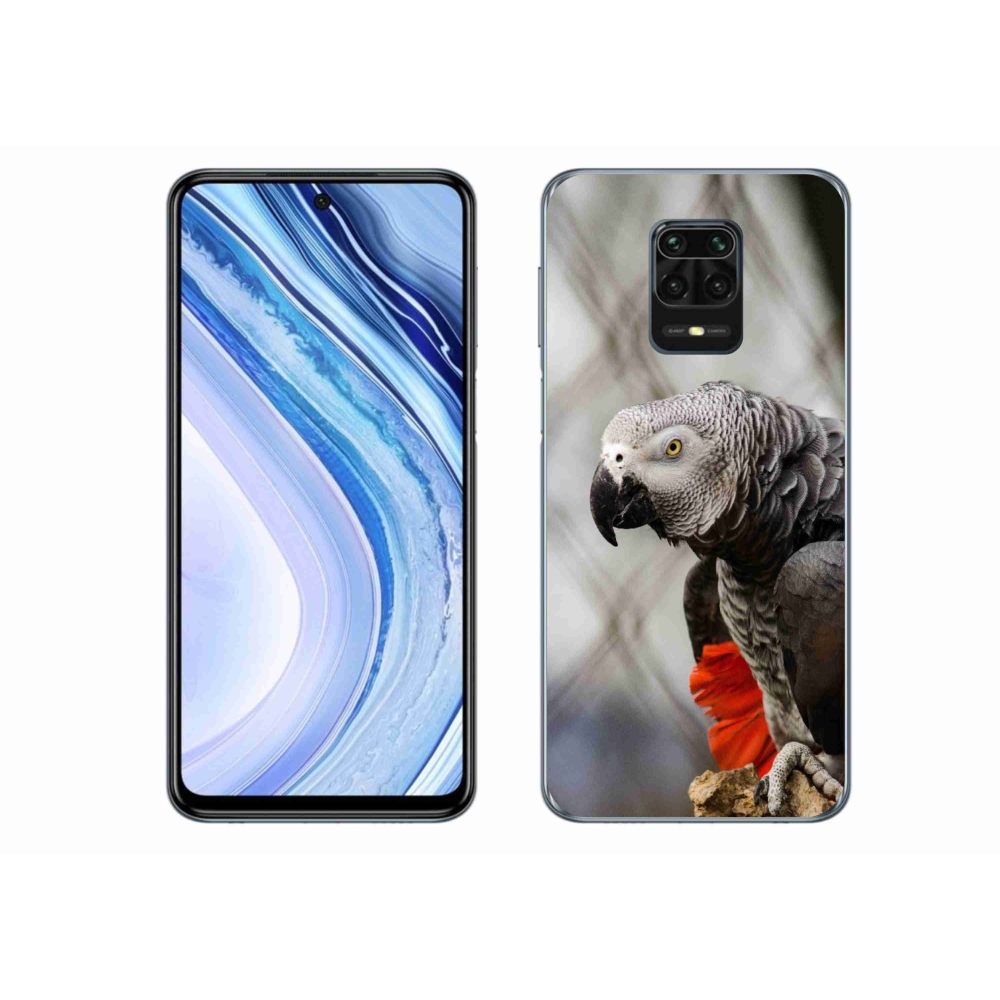 Gél borítás mmCase a Xiaomi Redmi Note 9S-hez - papagáj jacko 3