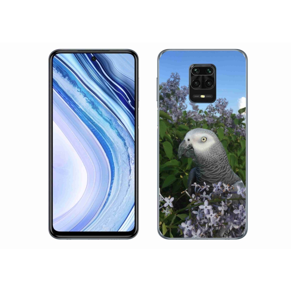 Gél borítás mmCase a Xiaomi Redmi Note 9S-hez - papagáj jacko