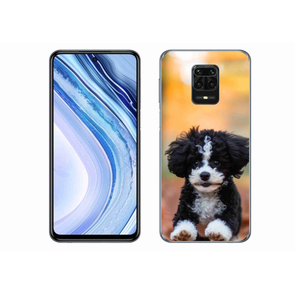 Gél borítás mmCase a Xiaomi Redmi Note 9S-hez - aranyos kiskutya 2