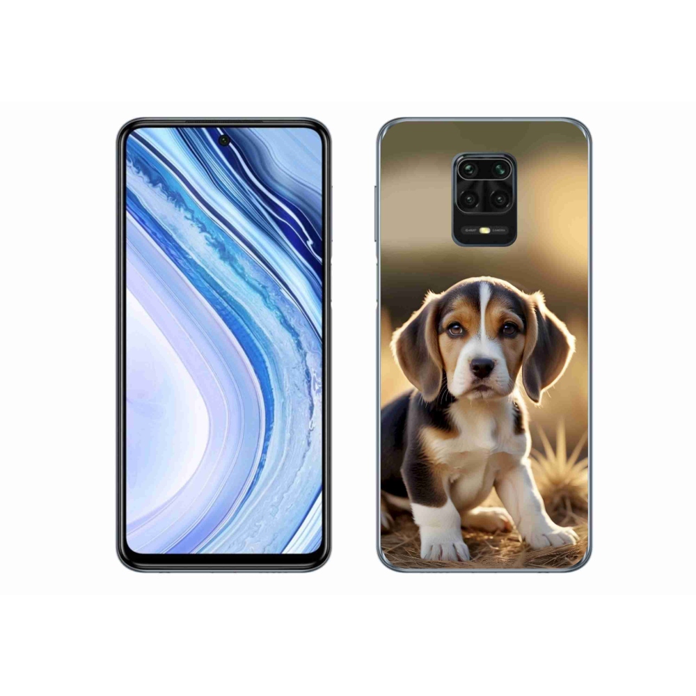 Gél borítás mmCase a Xiaomi Redmi Note 9S-hez - aranyos bézs színű