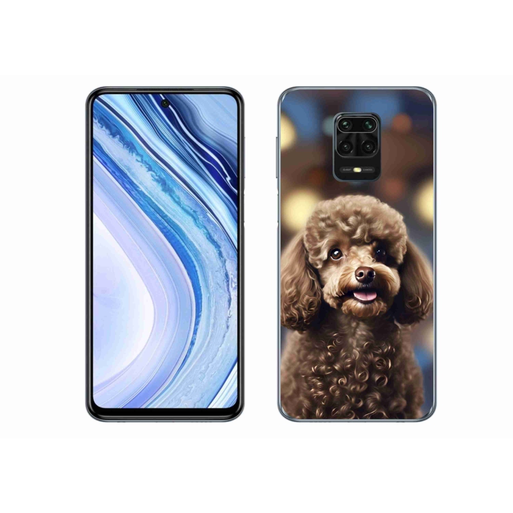 Gél borítás mmCase a Xiaomi Redmi Note 9S-hez - aranyos uszkár