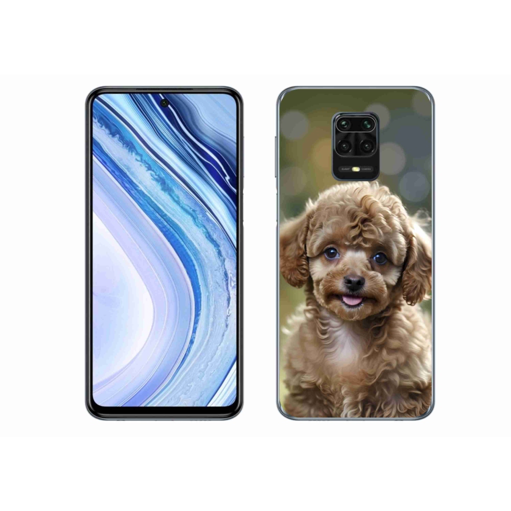Gél borítás mmCase a Xiaomi Redmi Note 9S-hez - aranyos uszkár