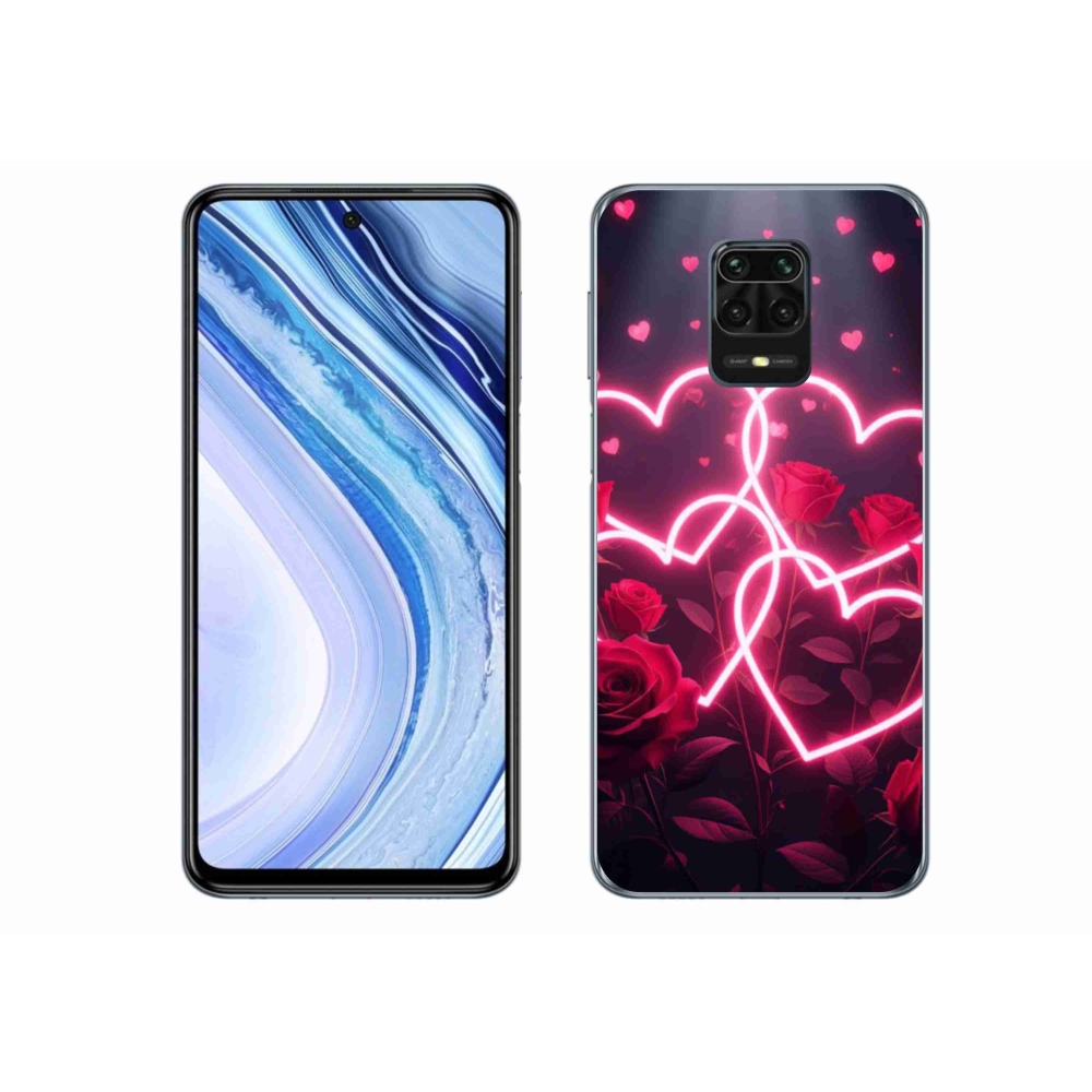 Gél borító mmCase a Xiaomi Redmi Note 9S-hez - a szerelem szíve