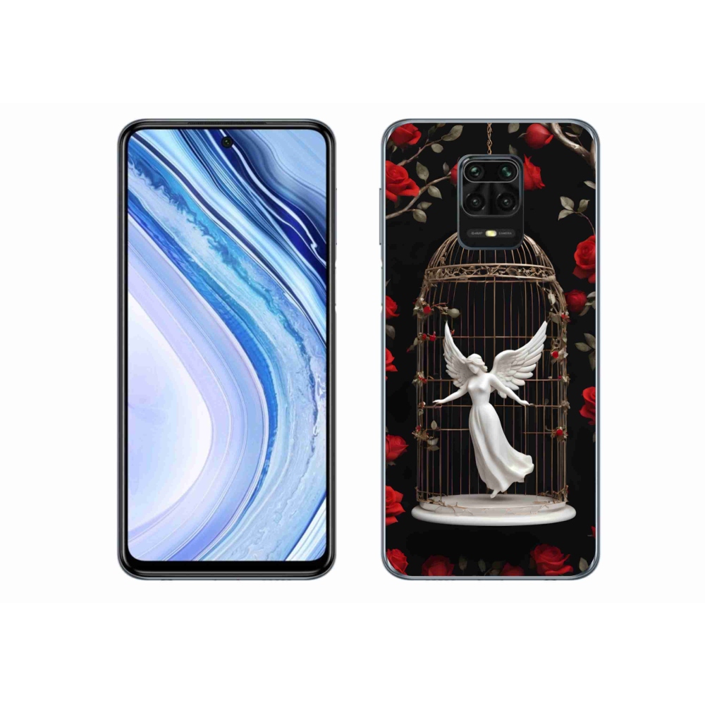 Gél borítás mmCase a Xiaomi Redmi Note 9S-hez - csapdába esett angyal
