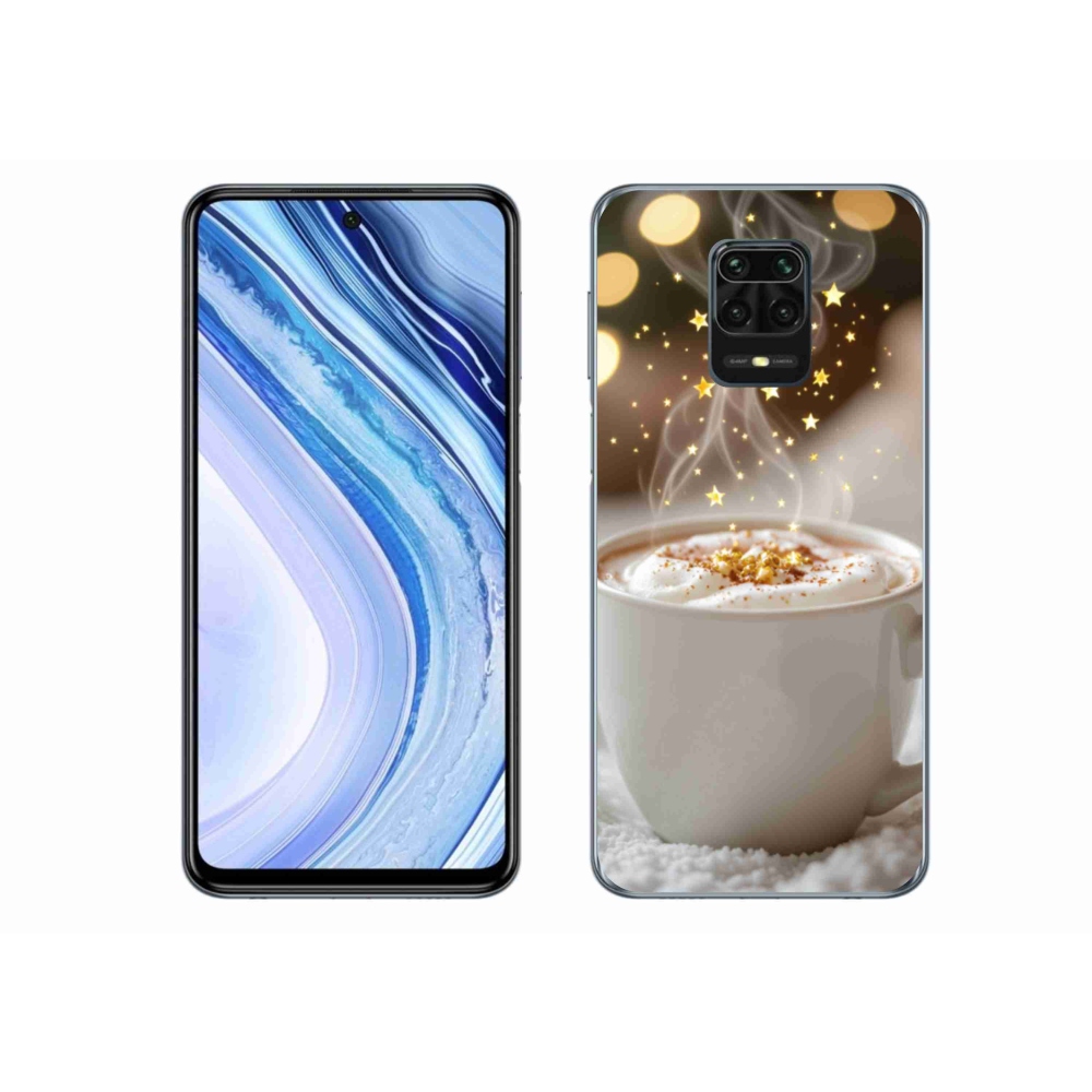 Gél borítás mmCase a Xiaomi Redmi Note 9S-hez - Karácsonyi forró ital