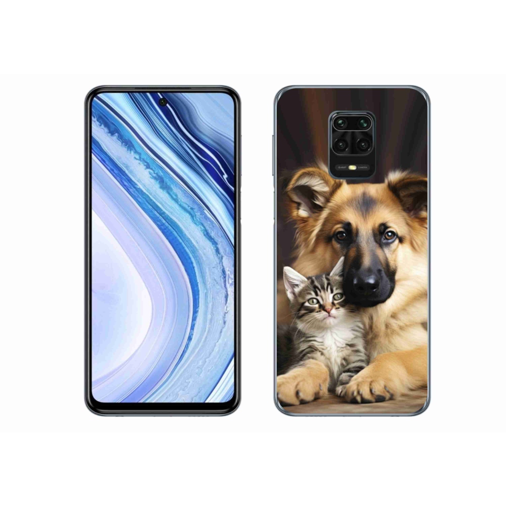 Gél borító mmCase a Xiaomi Redmi Note 9S-hez - állatbarátság