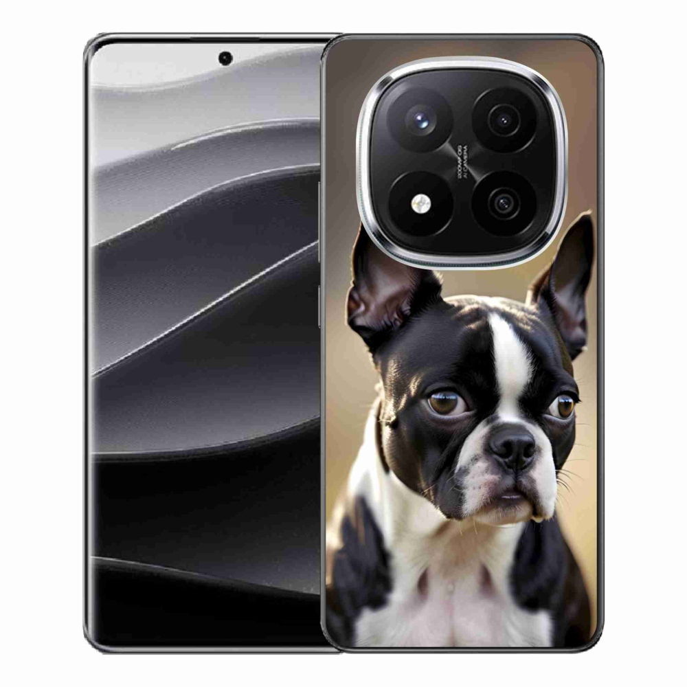 Gél borítás mmCase a Xiaomi Remdi Note 14 Pro+ 5G számára - Boston Terrier