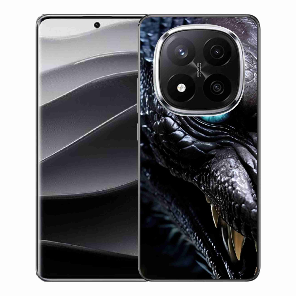 Zselés borítás mmCase a Xiaomi Remdi Note 14 Pro+ 5G számára - sárkány nézet