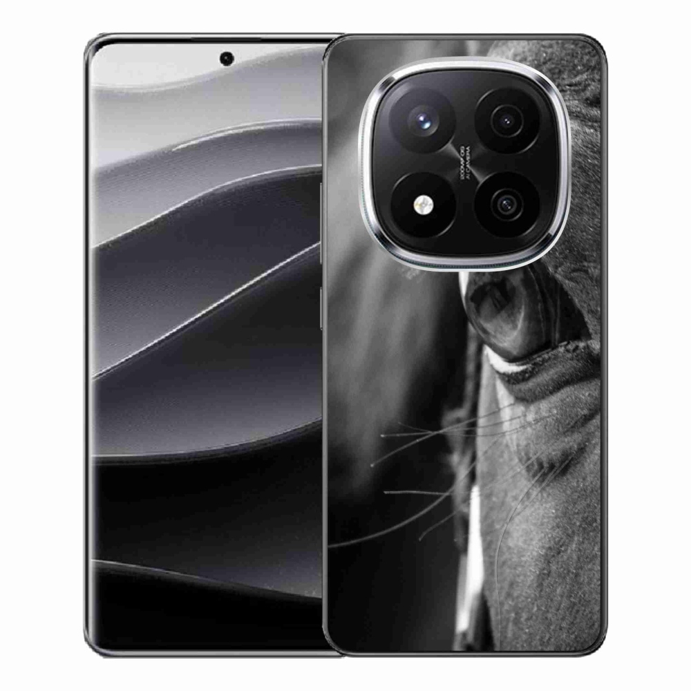 Gél borítás mmCase a Xiaomi Remdi Note 14 Pro+ 5G számára - ló nézet