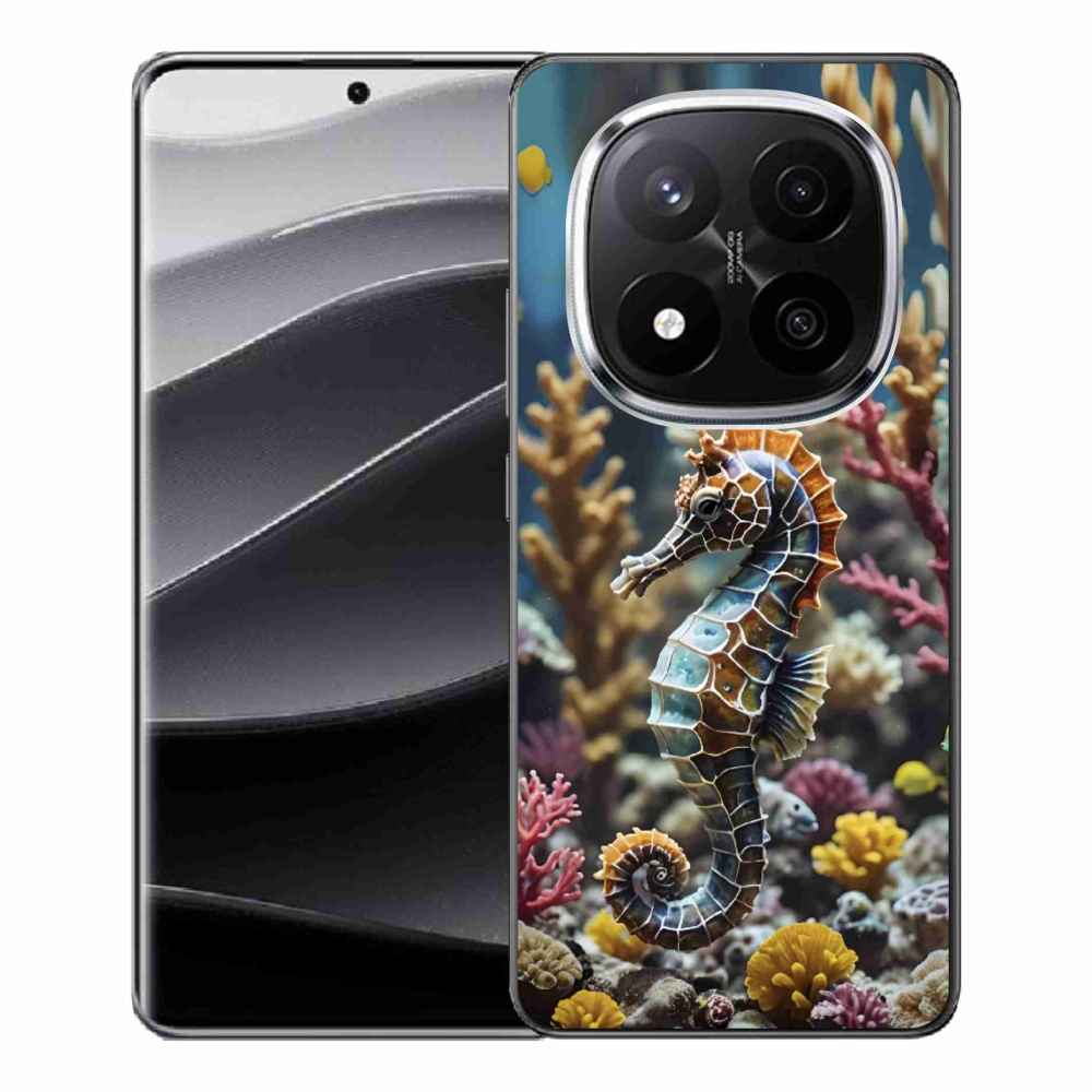 Gél borítás mmCase a Xiaomi Remdi Note 14 Pro+ 5G számára - csikóhal 2
