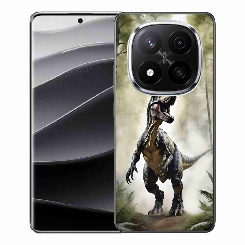 Gél borítás mmCase a Xiaomi Remdi Note 14 Pro+ 5G számára - dühös T-Rex