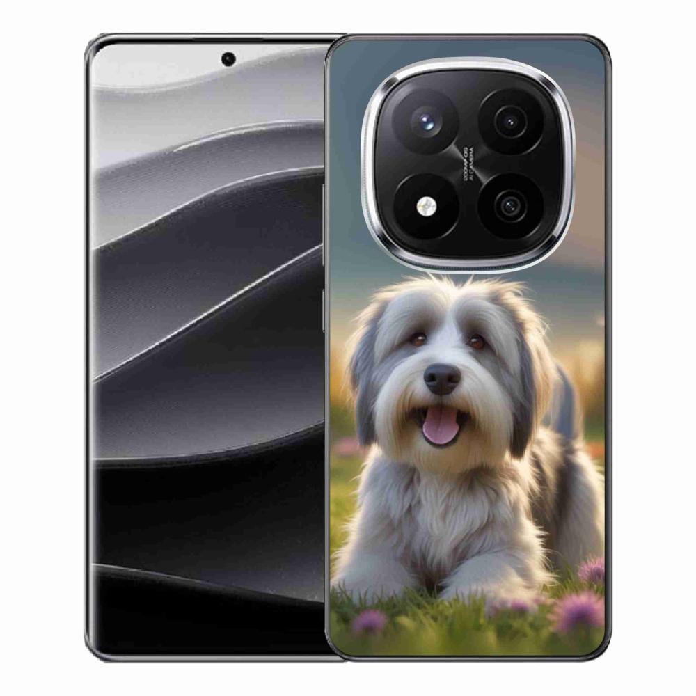 Gél borítás mmCase a Xiaomi Remdi Note 14 Pro+ 5G számára - aranyos havannai kutya