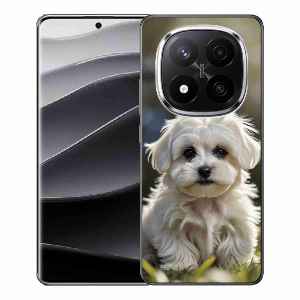 Gél borítás mmCase a Xiaomi Remdi Note 14 Pro+ 5G számára - aranyos máltai kutya