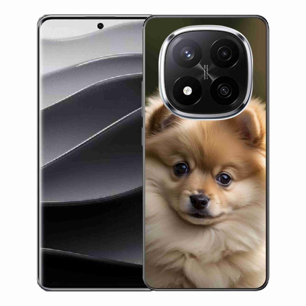 Gél borítás mmCase a Xiaomi Remdi Note 14 Pro+ 5G számára - aranyos pomerániai 2