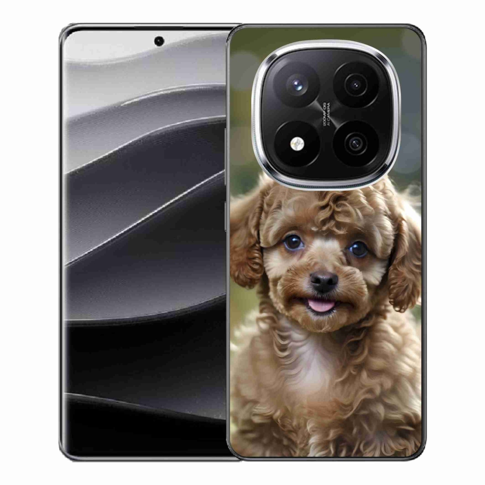 Gél borítás mmCase a Xiaomi Remdi Note 14 Pro+ 5G számára - aranyos uszkár