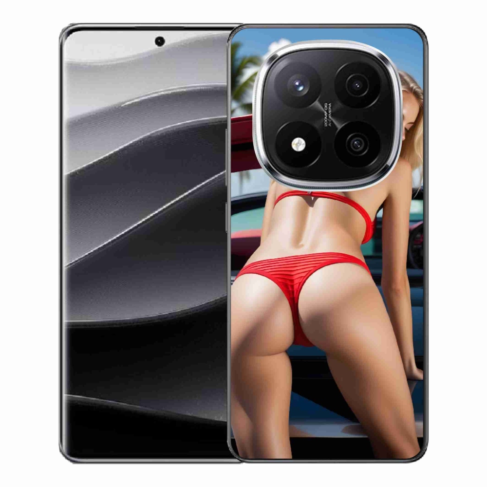 Gél borítás mmCase a Xiaomi Remdi Note 14 Pro+ 5G - szexi nő 2