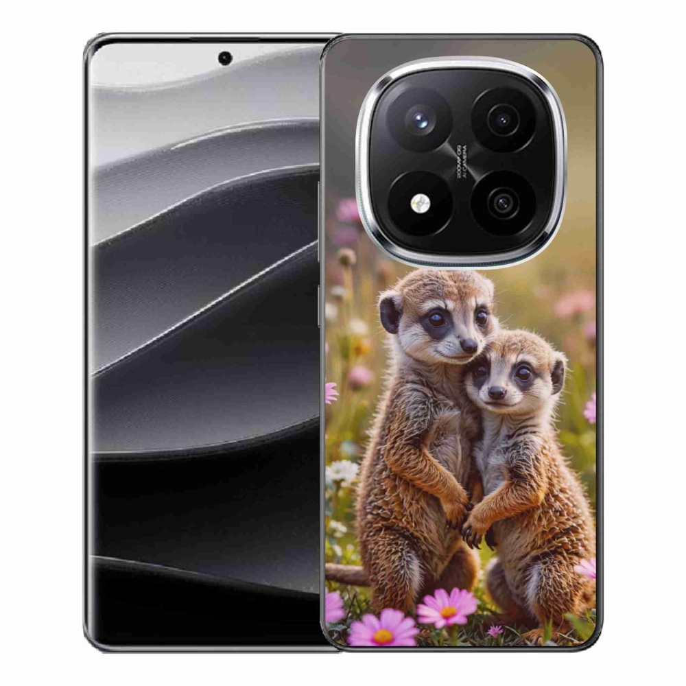 Gél borítás mmCase a Xiaomi Remdi Note 14 Pro+ 5G - szurikátás duóhoz