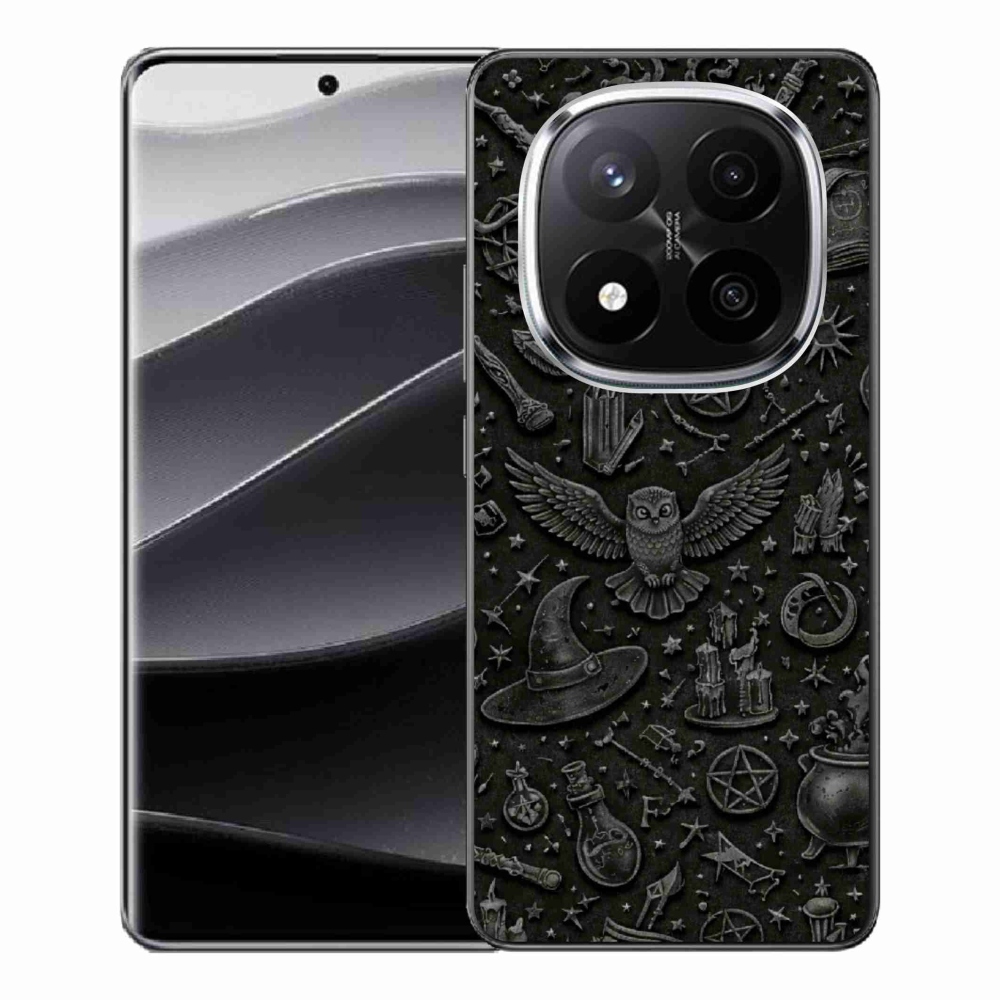 Gél borítás mmCase a Xiaomi Remdi Note 14 Pro+ 5G számára - sötét varázslatos világ