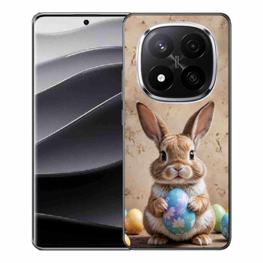 Gél borítás mmCase a Xiaomi Remdi Note 14 Pro+ 5G számára - Húsvéti nyuszi