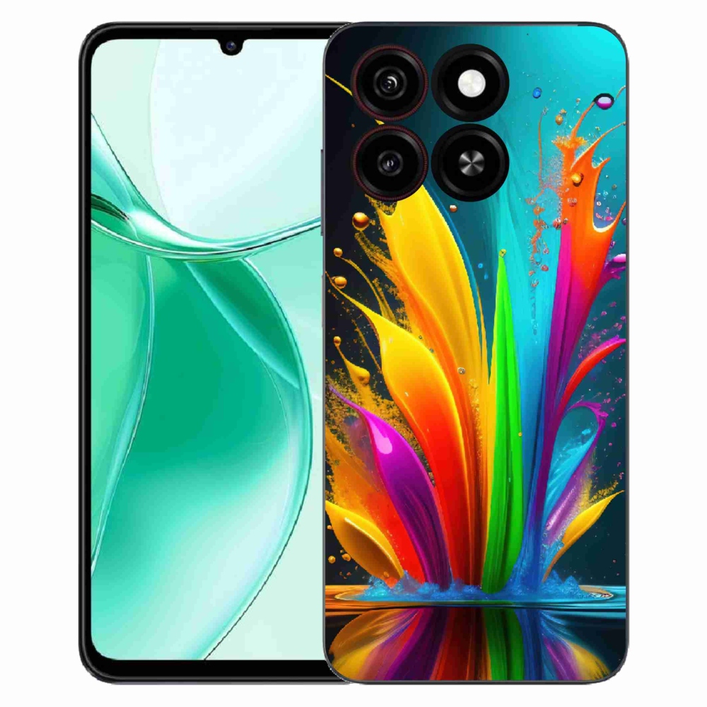 ZTE Blade A35 zselés tok mmCase - absztrakt motívum 1