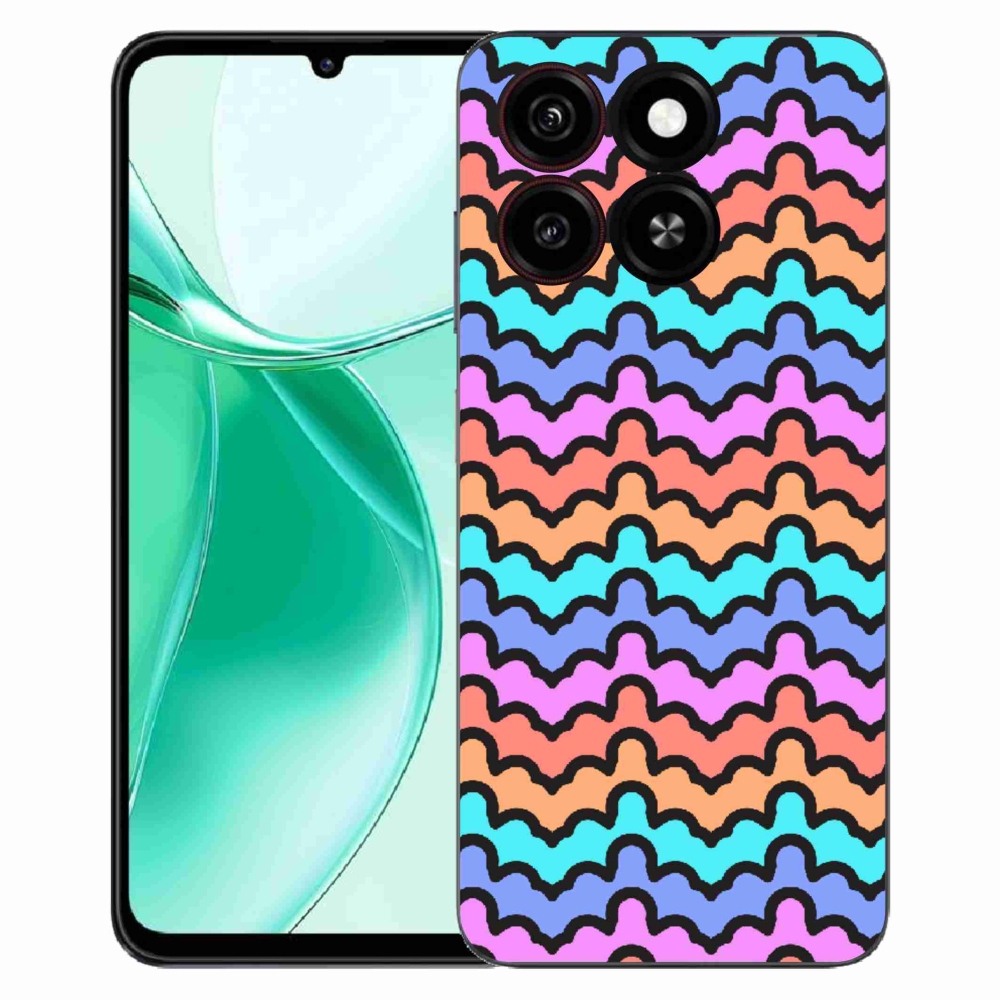 ZTE Blade A35 zselés tok mmCase - absztrakt motívum 30