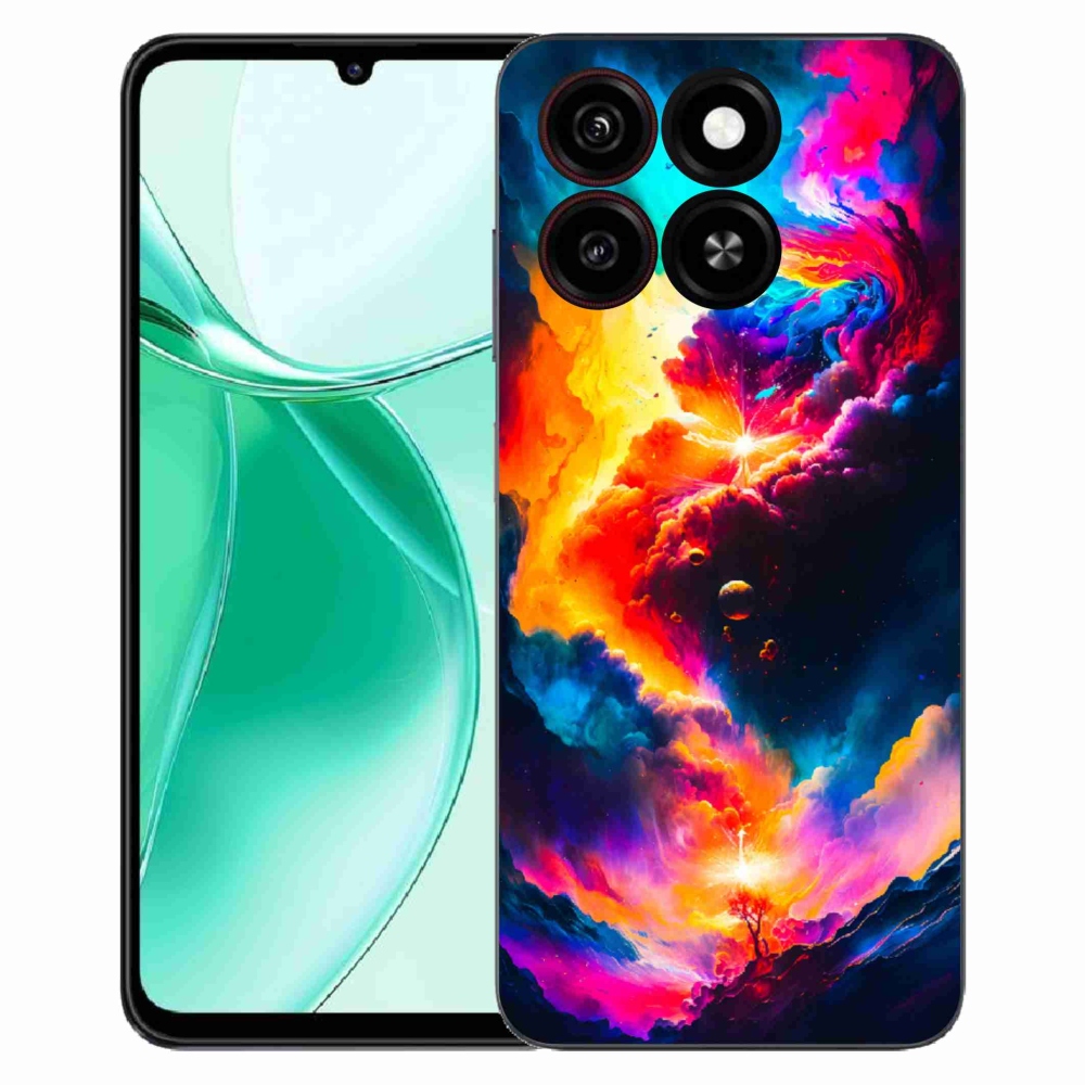 ZTE Blade A35 zselés tok mmCase - absztrakt motívum