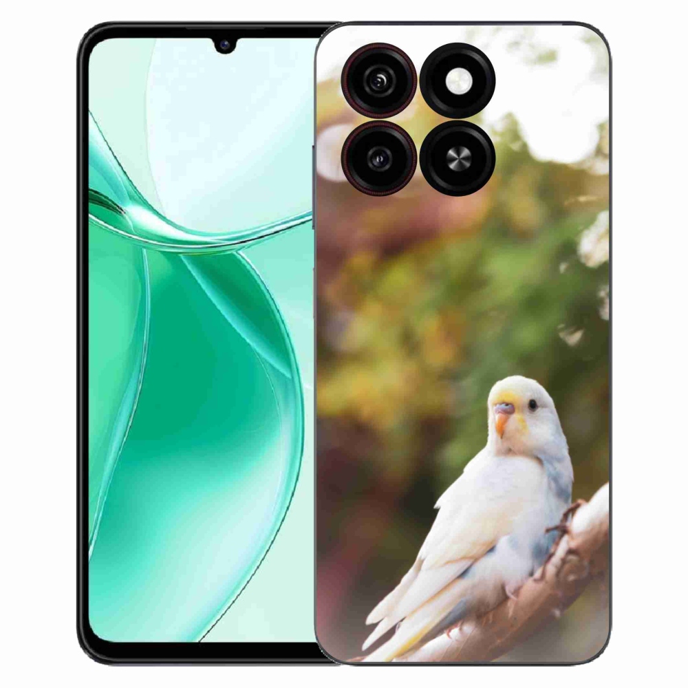 ZTE Blade A35 zselés tok mmCase - andulka fehér